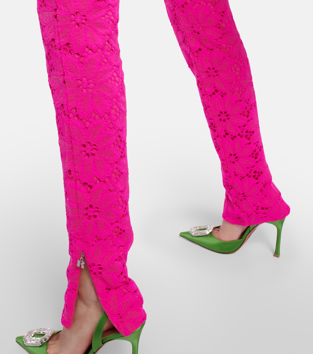 High-Rise-Hose aus Spitze | Rotate