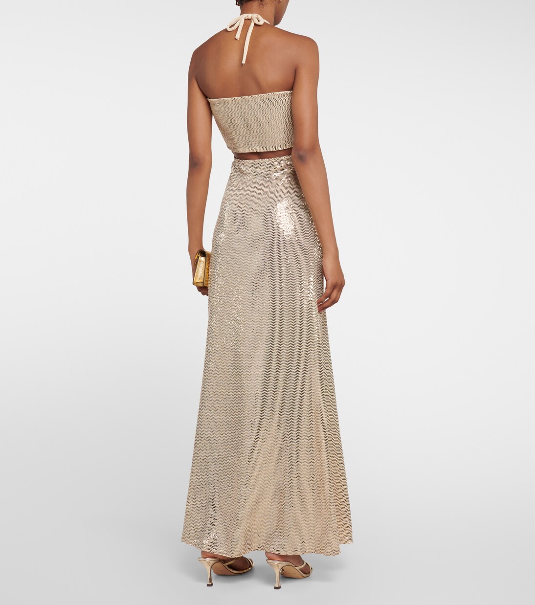 Abito lungo Byonce con paillettes | Dodo Bar Or