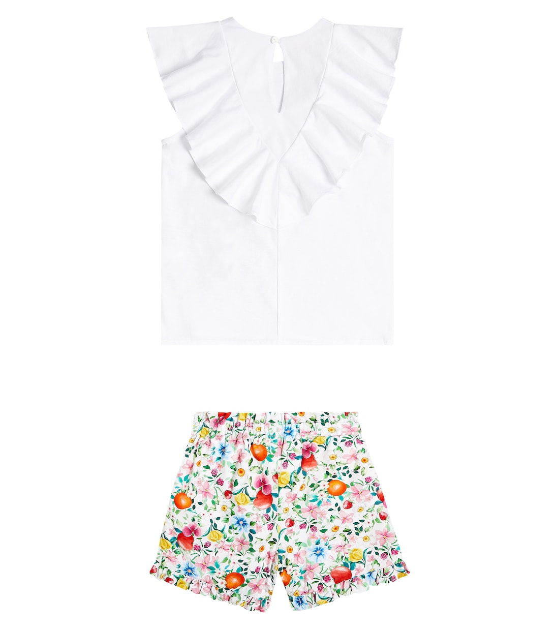 Frida top and Adriana shorts set | La Coqueta