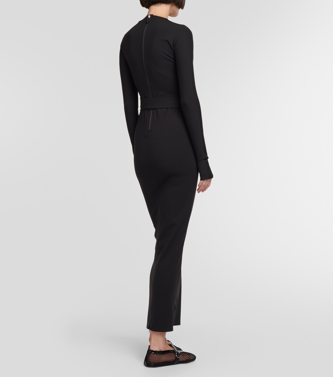 针织中长连衣裙 | Alaïa