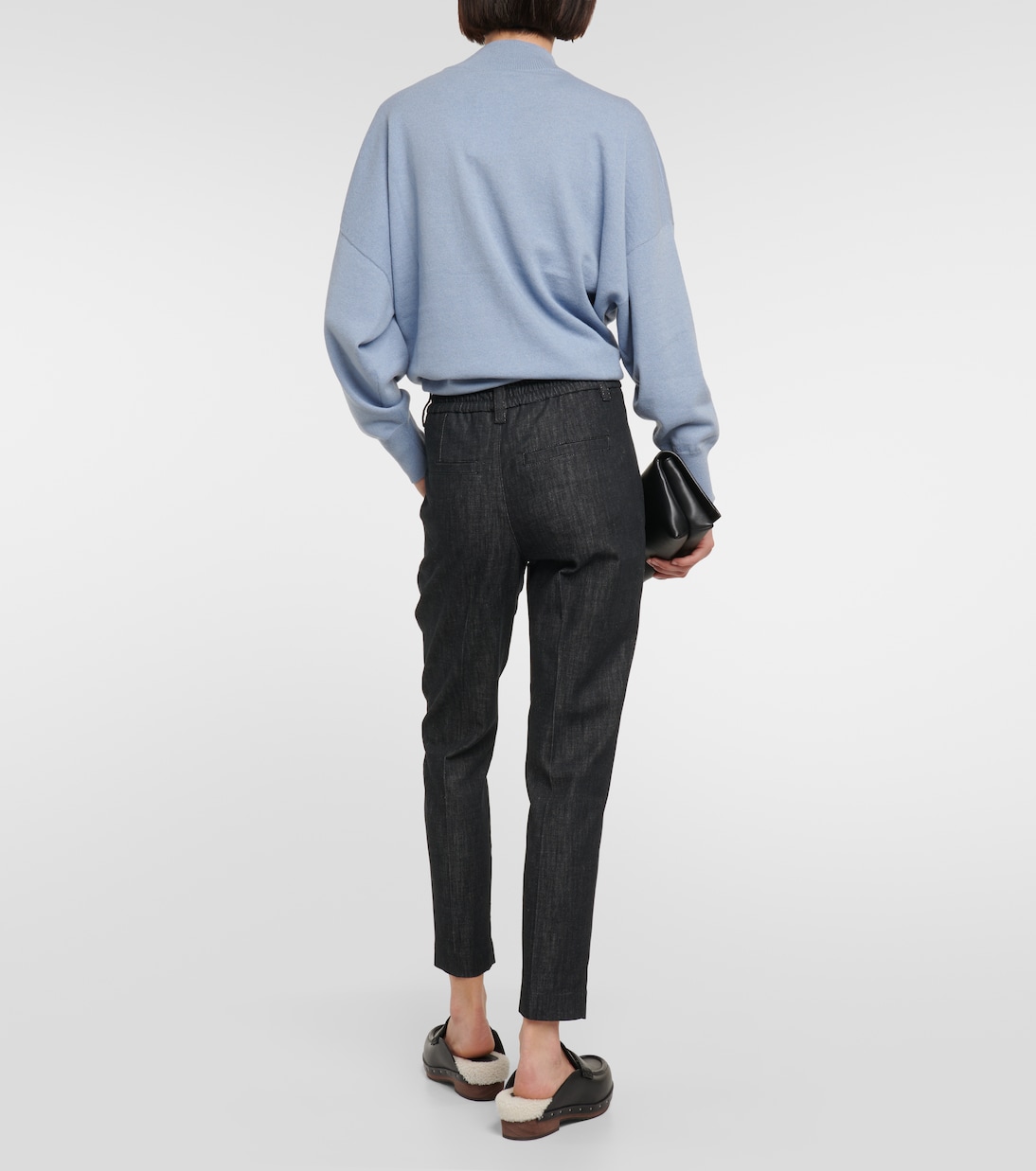 Mid-rise straight jeans | Brunello Cucinelli