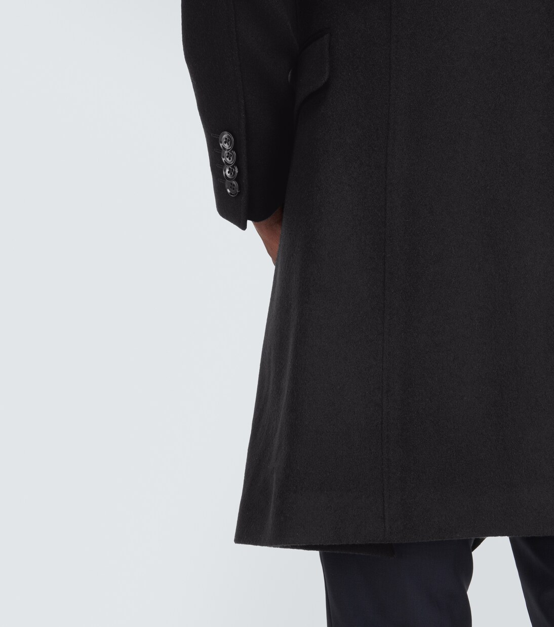 Wool and cashmere-blend coat | Zegna