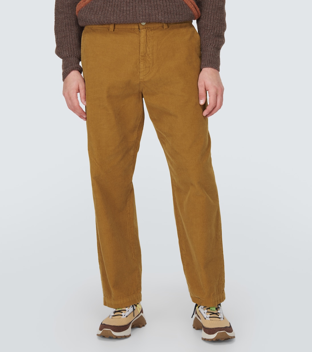 Kennari corduroy straight pants | Ranra