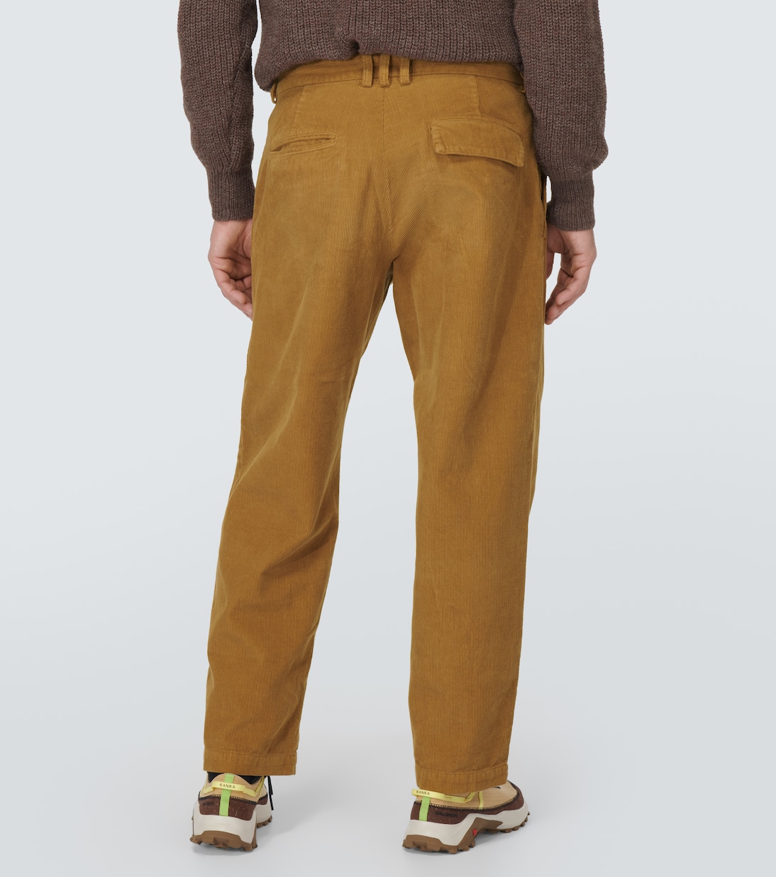 Kennari corduroy straight pants | Ranra