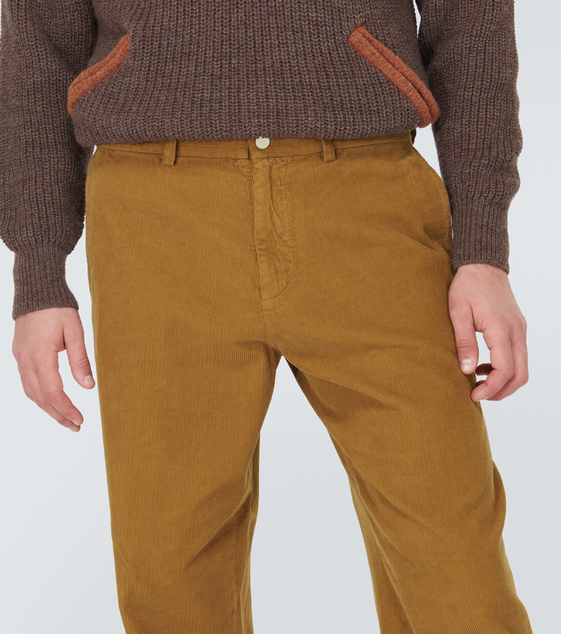 Kennari corduroy straight pants | Ranra