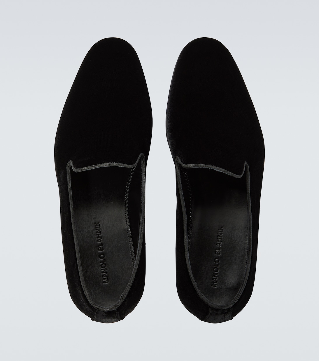 Mario velvet loafers | Manolo Blahnik