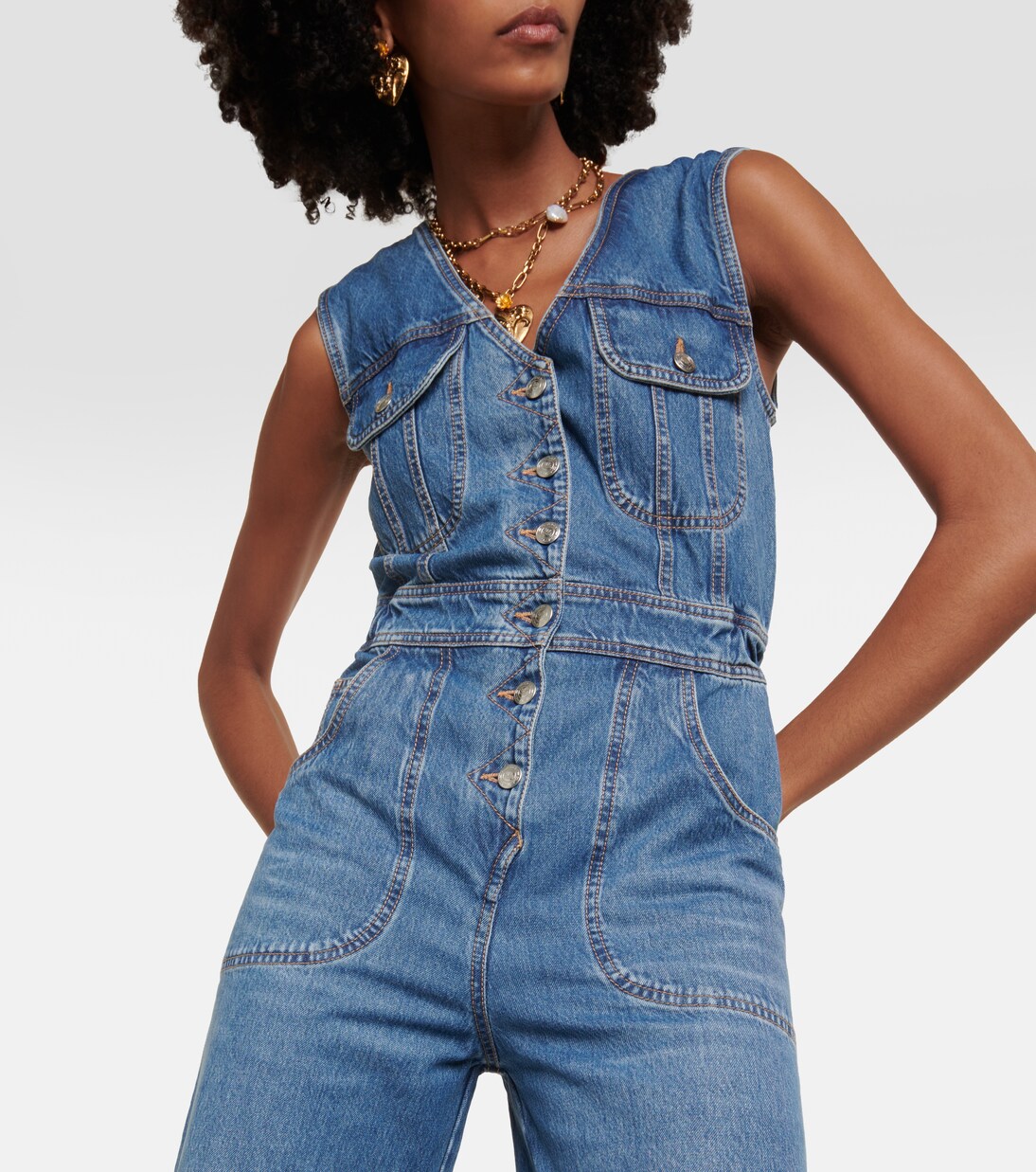 Denim jumpsuit | Etro