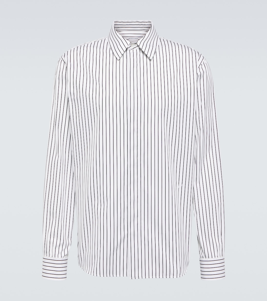 Striped cotton shirt | Bottega Veneta