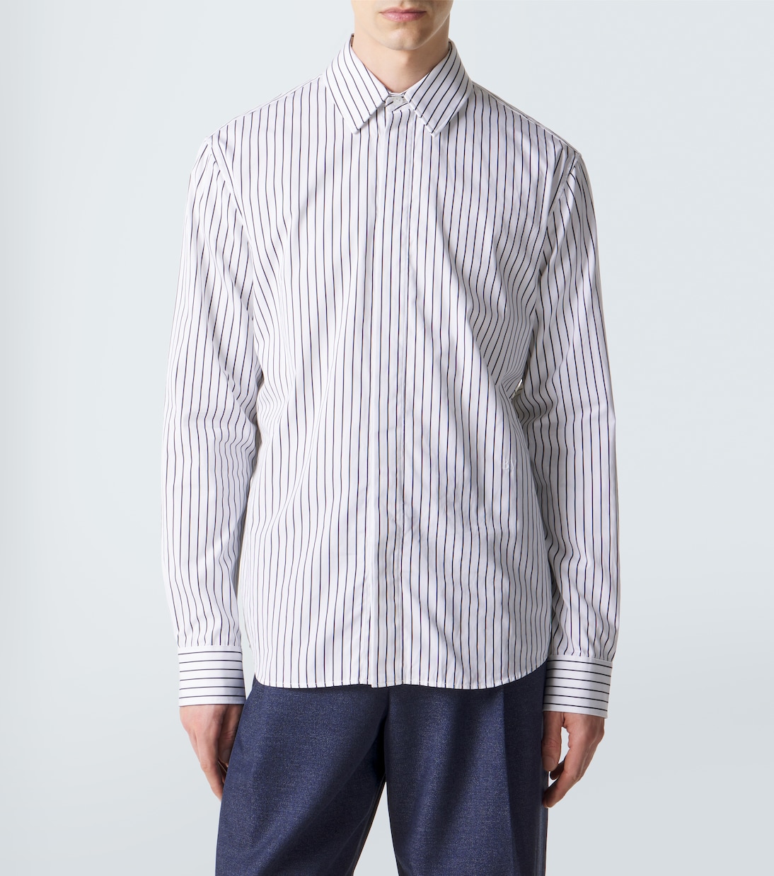 Striped cotton shirt | Bottega Veneta