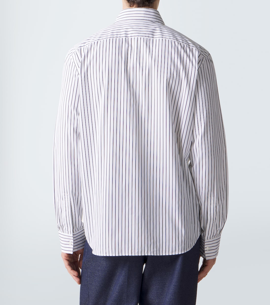 Striped cotton shirt | Bottega Veneta