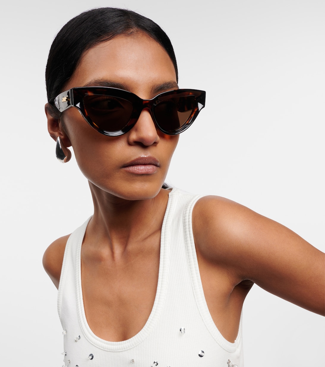 Cat-eye sunglasses | Bottega Veneta