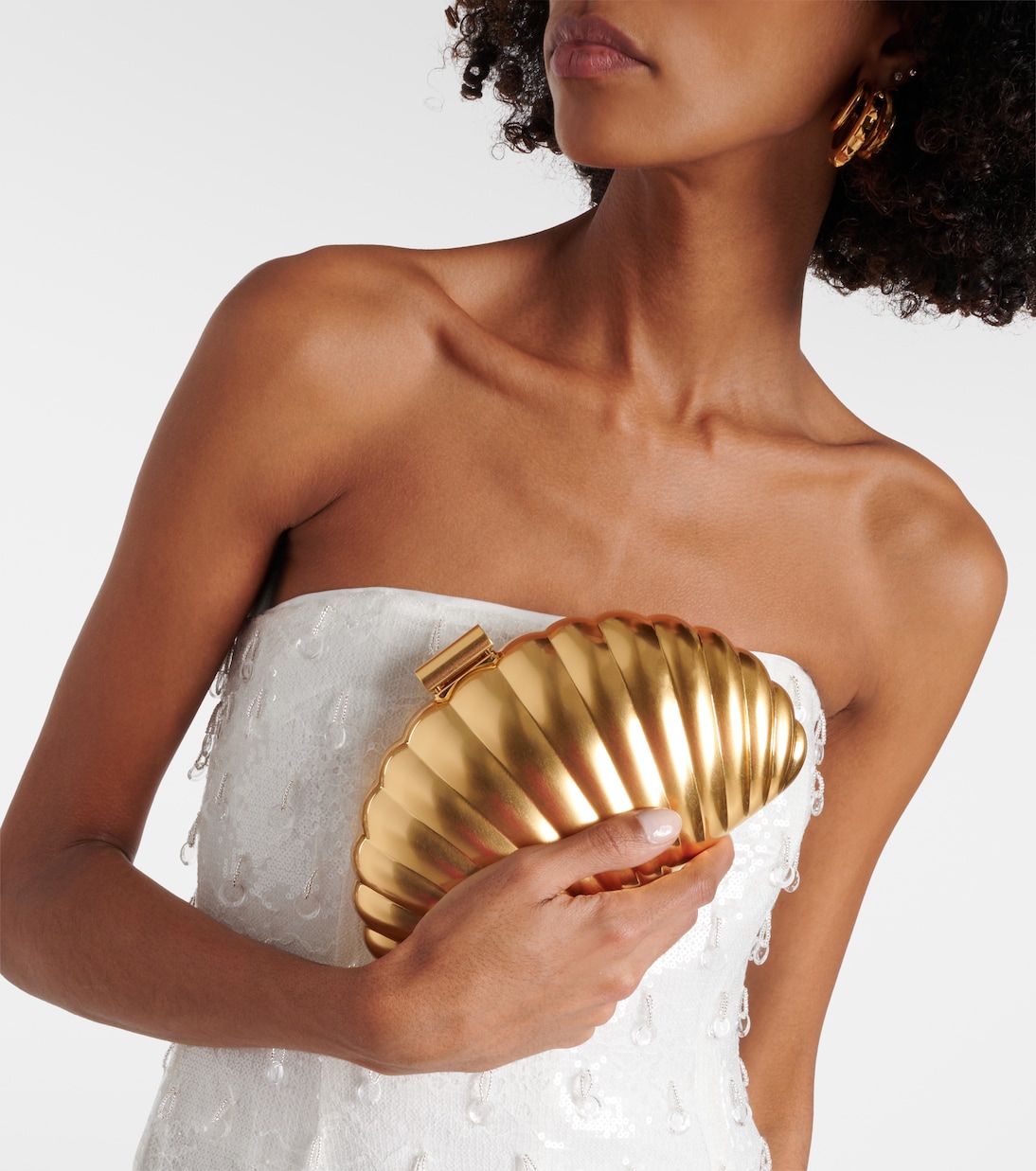 Monet Shell clutch | Simkhai