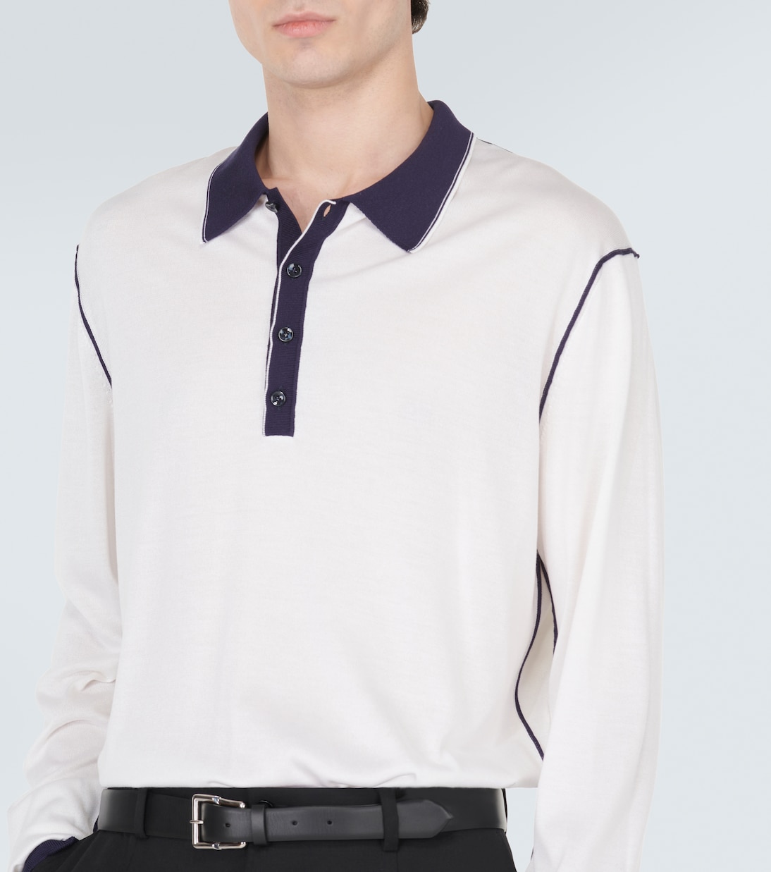 Silk polo sweater | Dolce&Gabbana