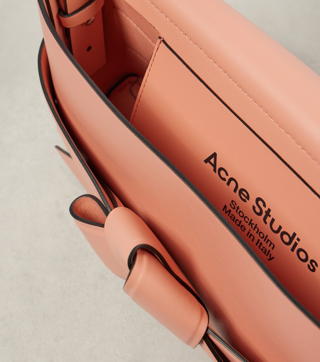 Musubi Small leather shoulder bag | Acne Studios