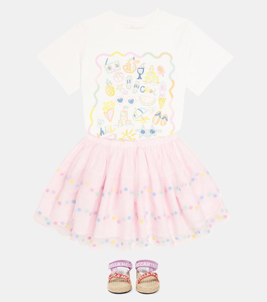 Gonna con volant | Stella McCartney Kids