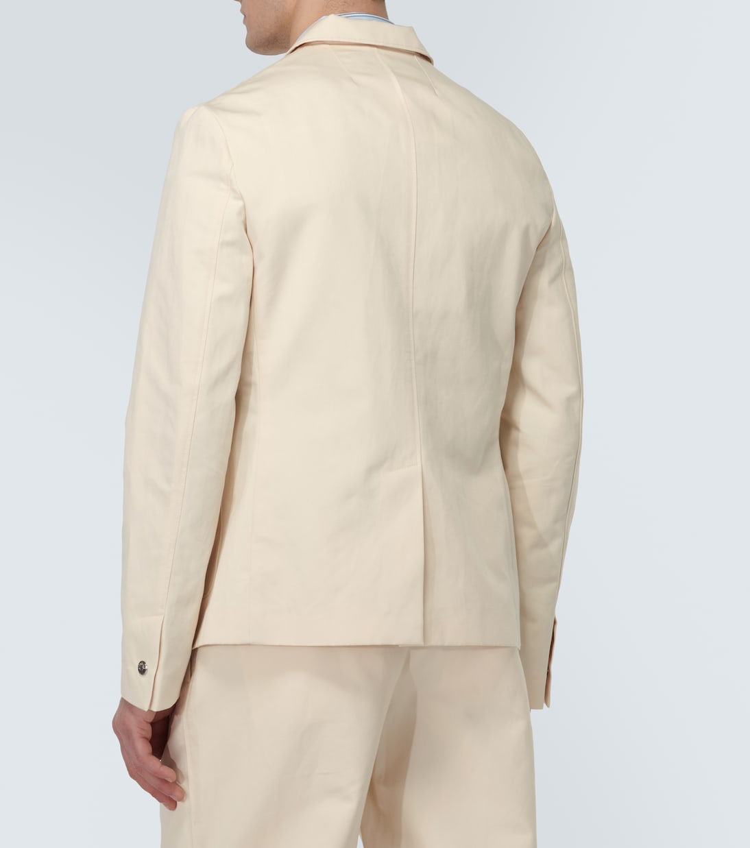 Blazer La Veste Jean en coton et lin | Jacquemus