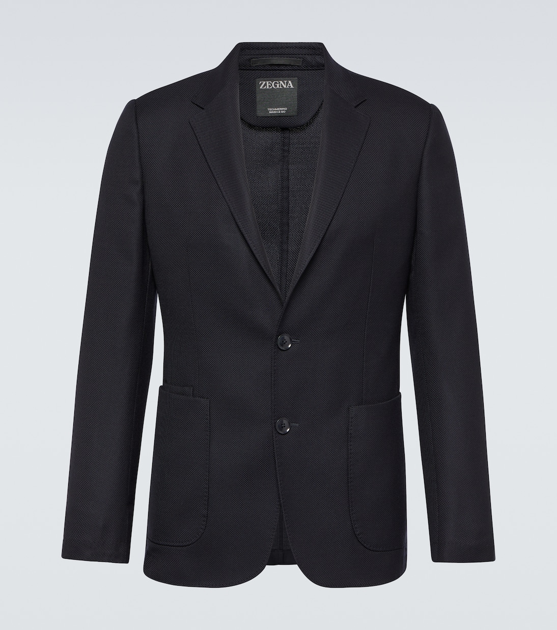 Single-breasted wool blazer | Zegna