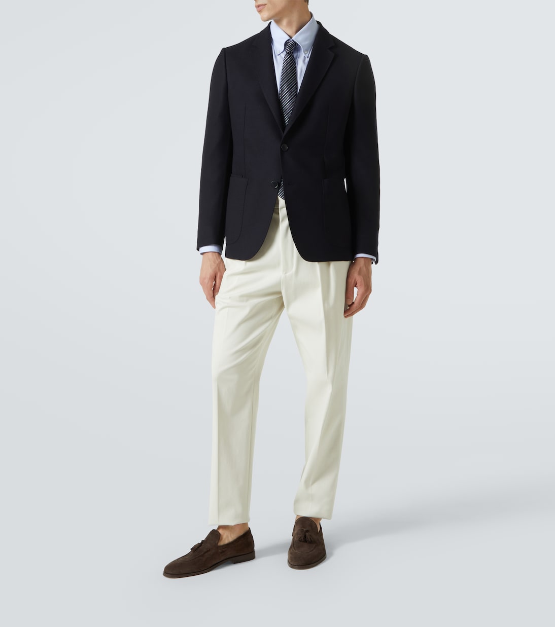 Single-breasted wool blazer | Zegna