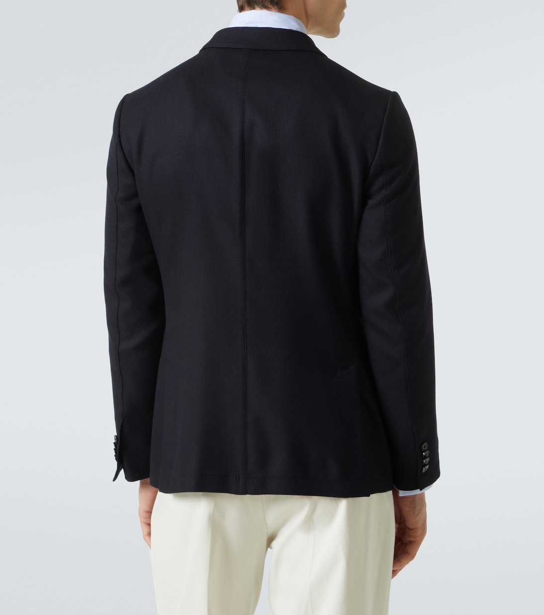 Single-breasted wool blazer | Zegna