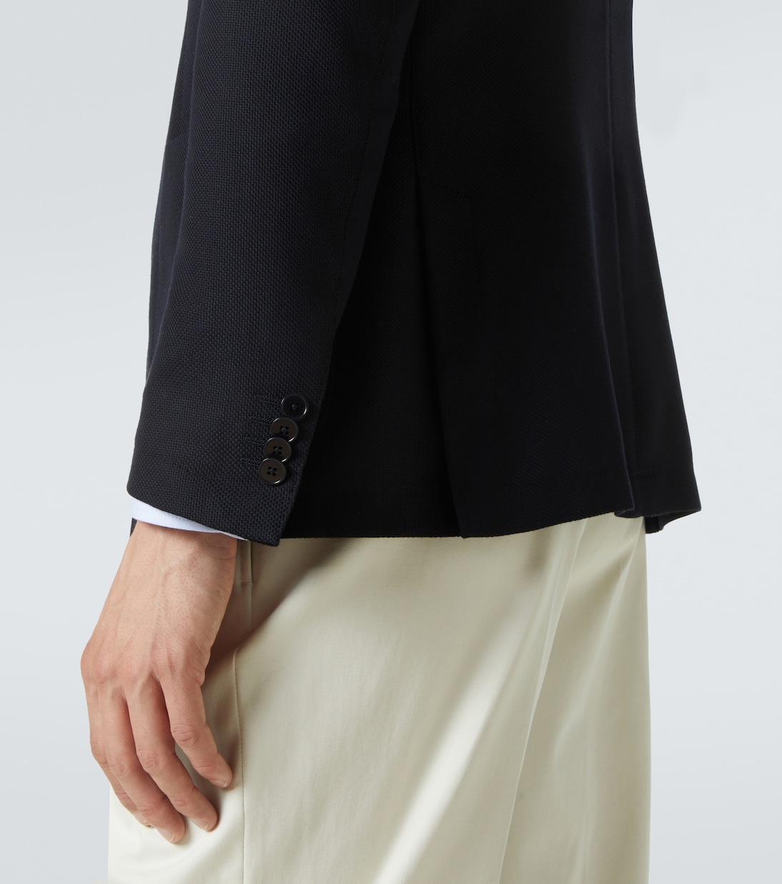 Single-breasted wool blazer | Zegna