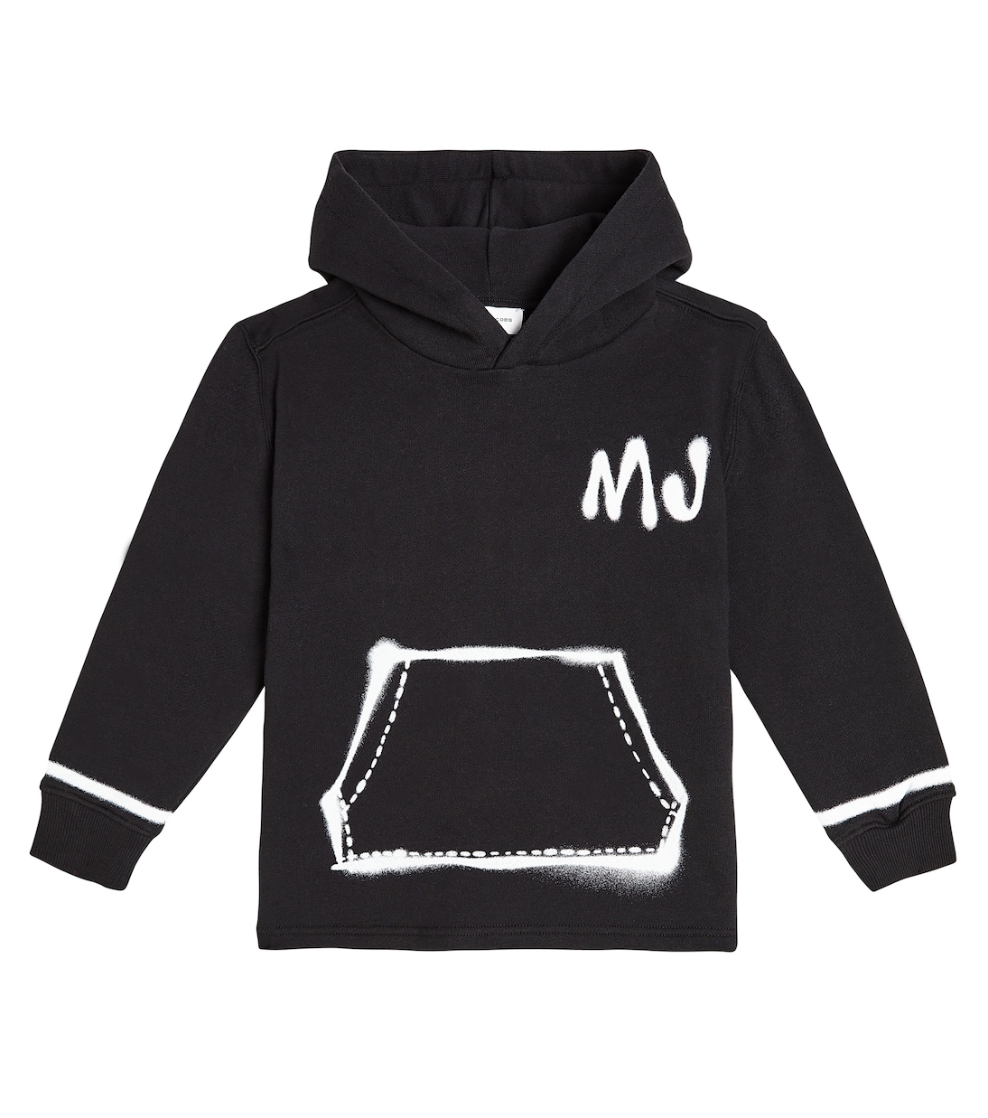 Trompe l'œil cotton sweatshirt | Marc Jacobs Kids
