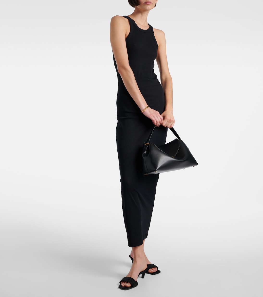 Pantoletten aus Moiré | Toteme