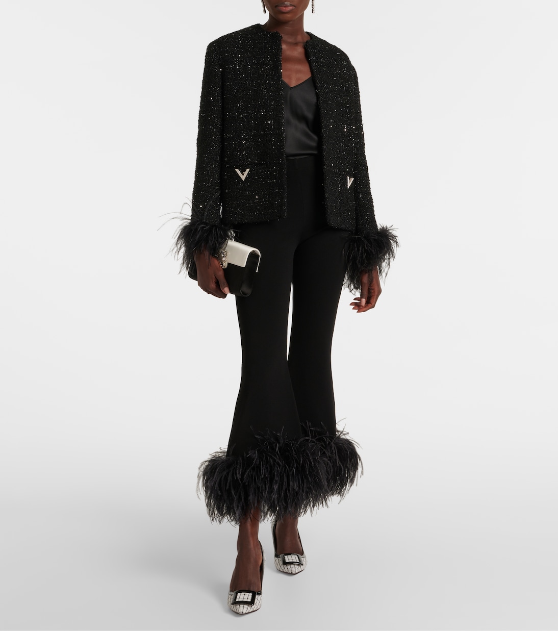 Pumps Viv in the City 65 aus Bouclé | Roger Vivier