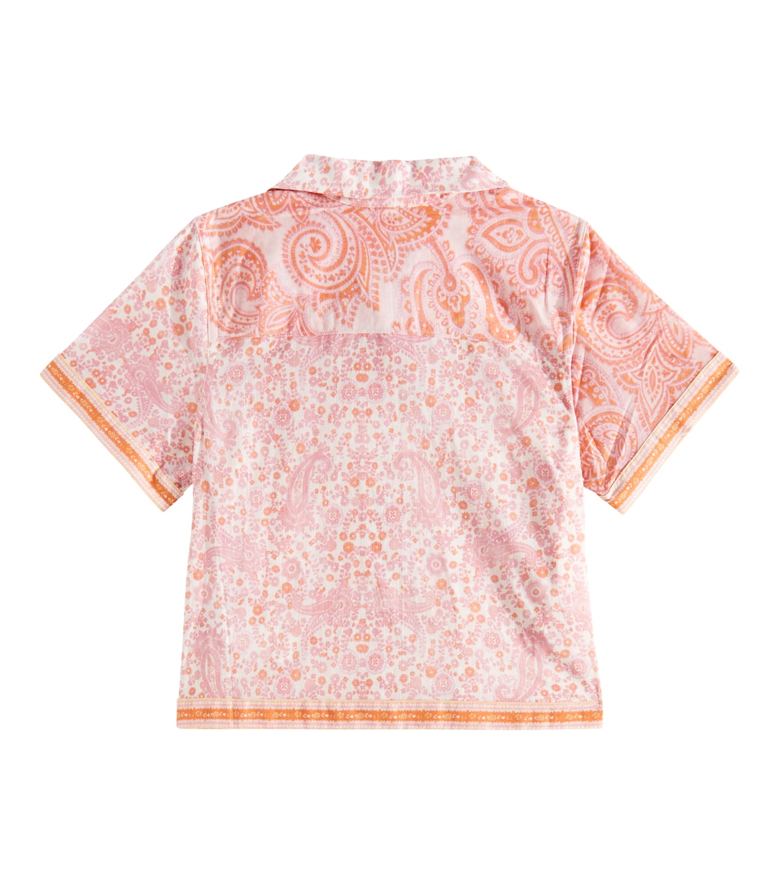 Ottie paisley cotton shirt | Zimmermann Kids