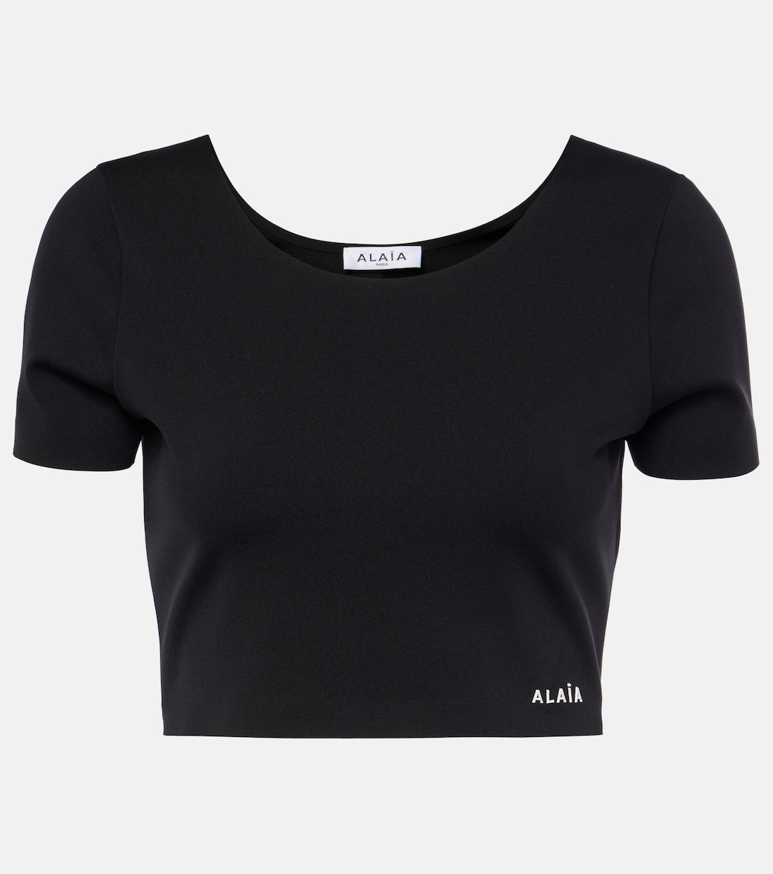 Crop top con logo | Alaïa