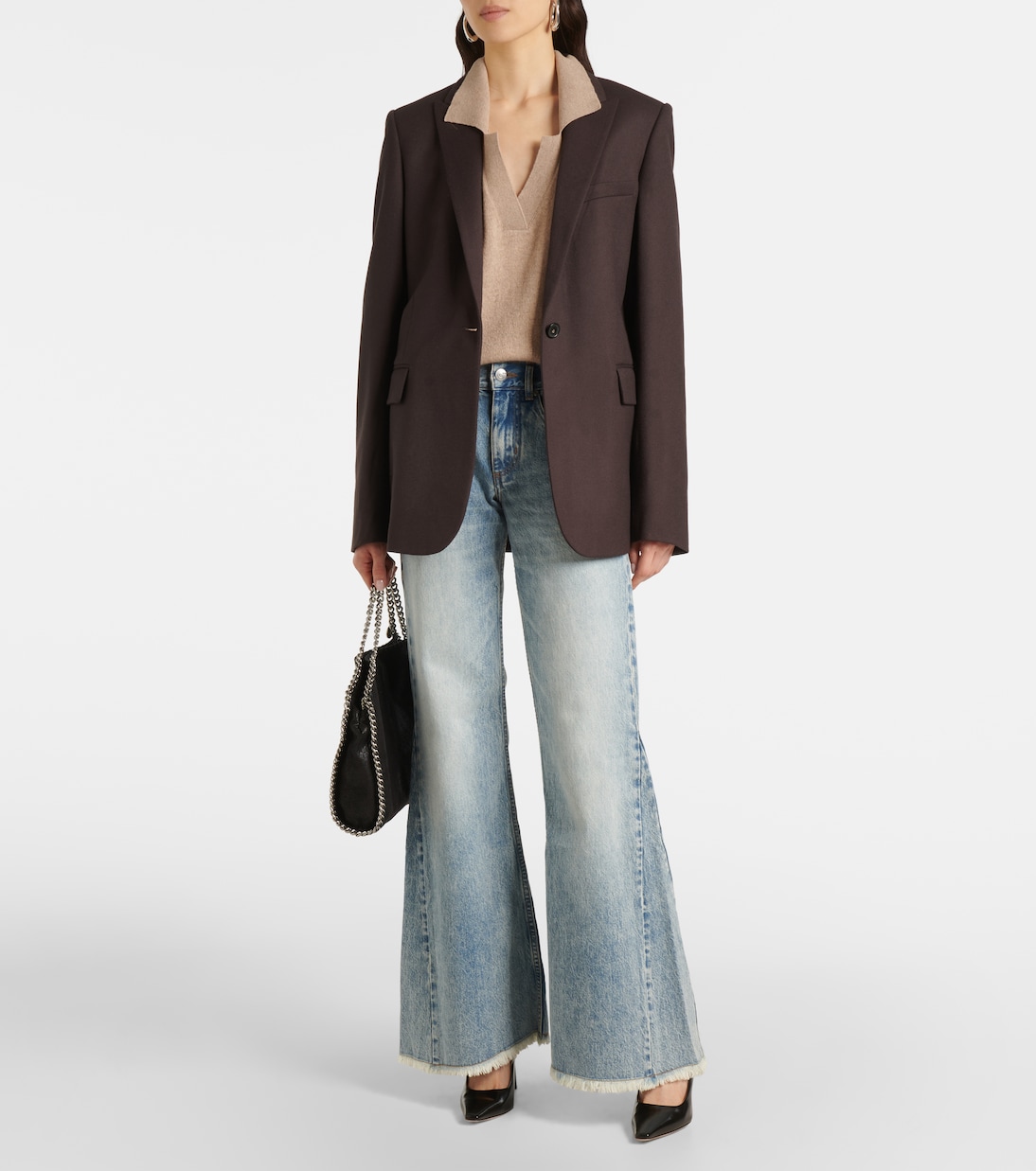 Low-Rise Flared Jeans | Stella McCartney