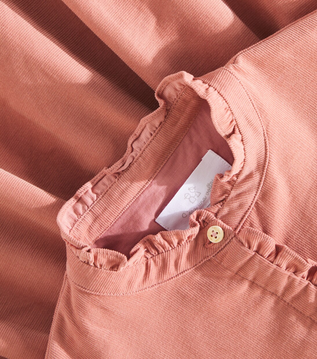 Robe Nora brodée en coton | C'era Una Volta