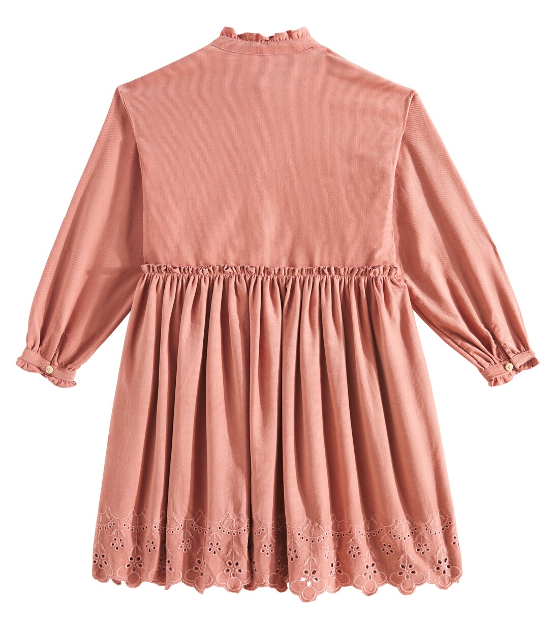 Robe Nora brodée en coton | C'era Una Volta