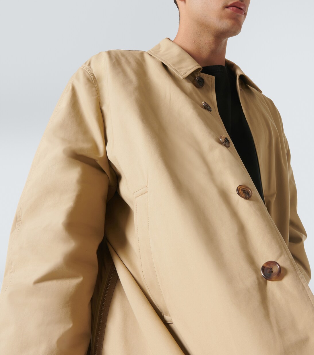 Abrigo de algodón estampado | Undercover