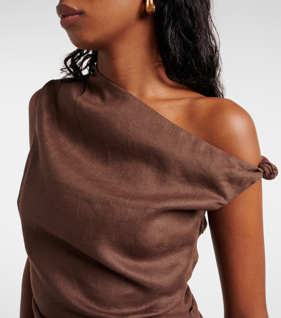 Vestido corto Tamara de lino | SIR