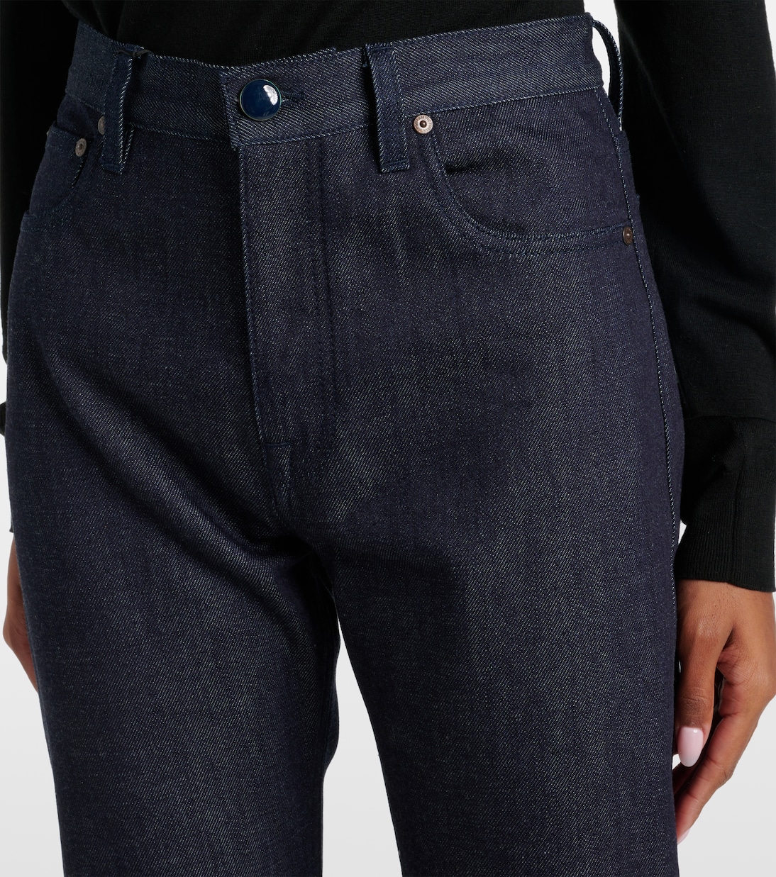 High-rise slim jeans | Victoria Beckham