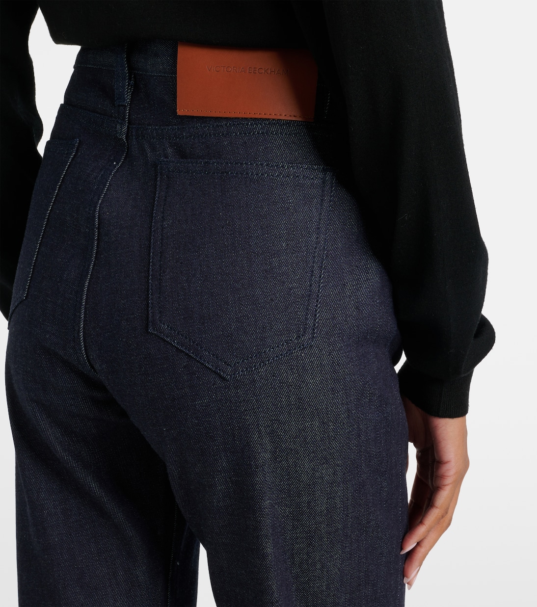 High-rise slim jeans | Victoria Beckham