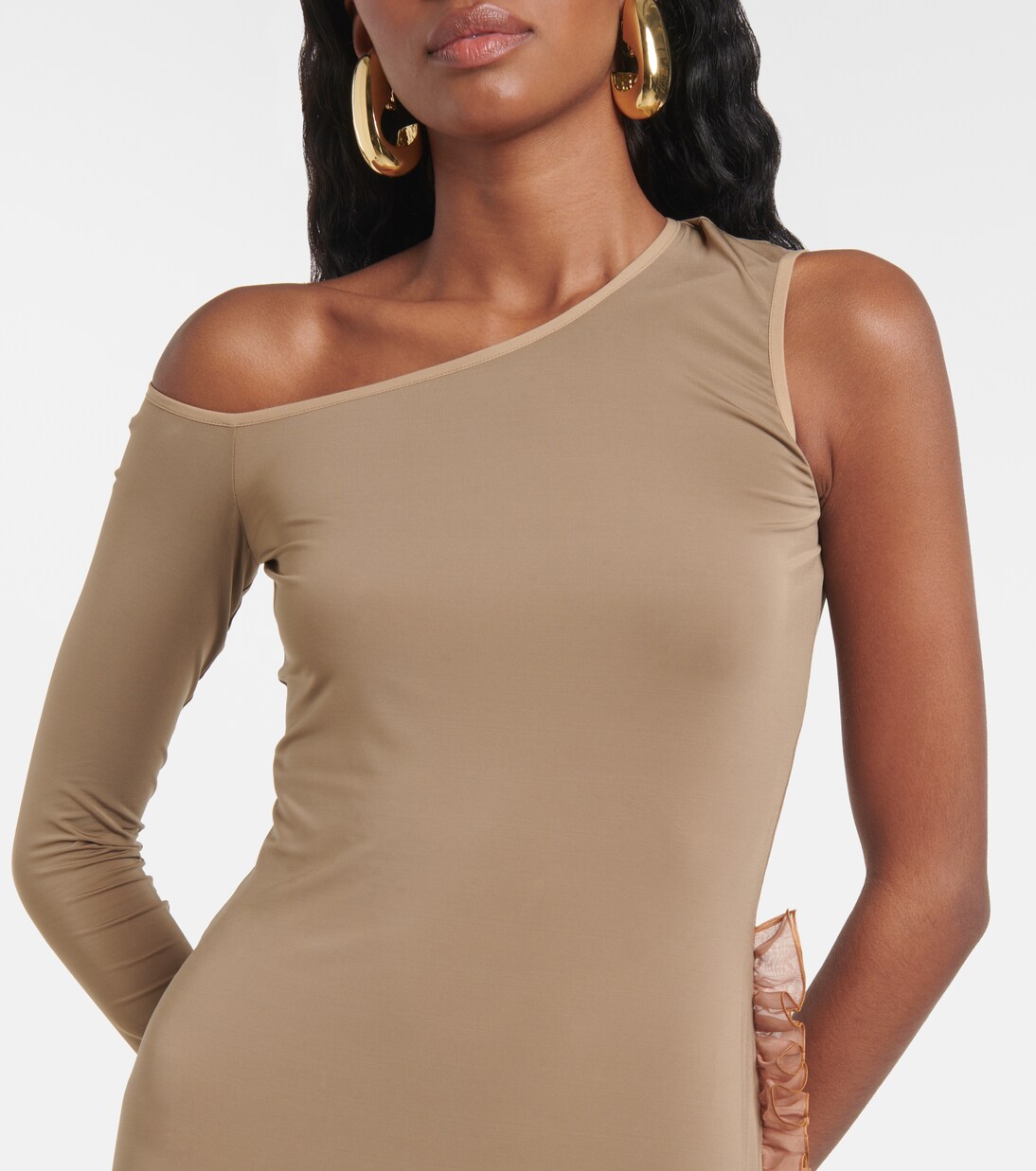 Robe longue asymétrique | Nensi Dojaka