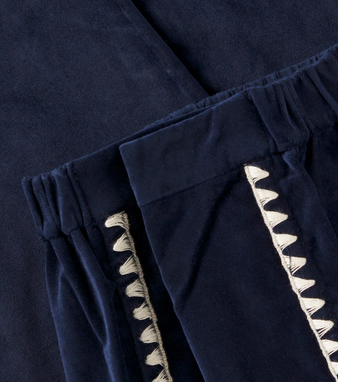 Rocky cotton velvet straight pants | Konges Sløjd