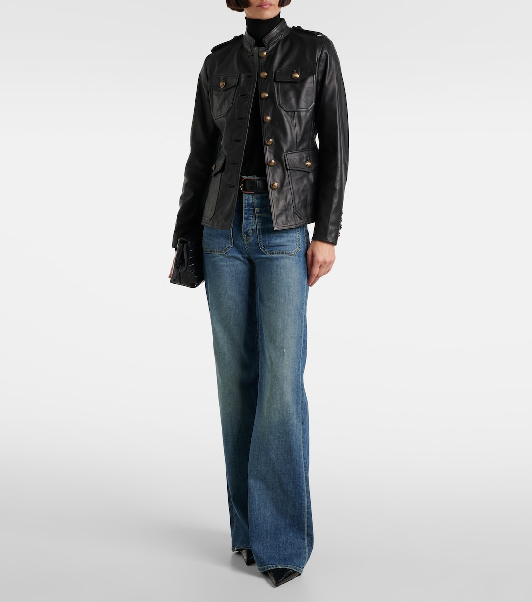 Geraldine leather jacket | Nili Lotan