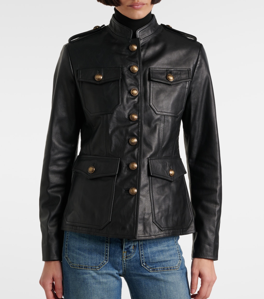 Geraldine leather jacket | Nili Lotan