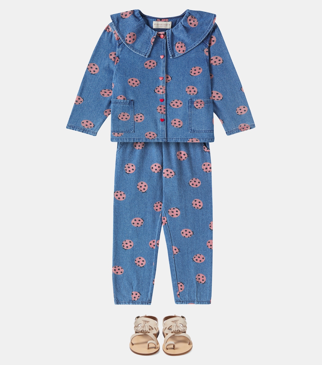 Magot printed denim shirt | Konges Sløjd