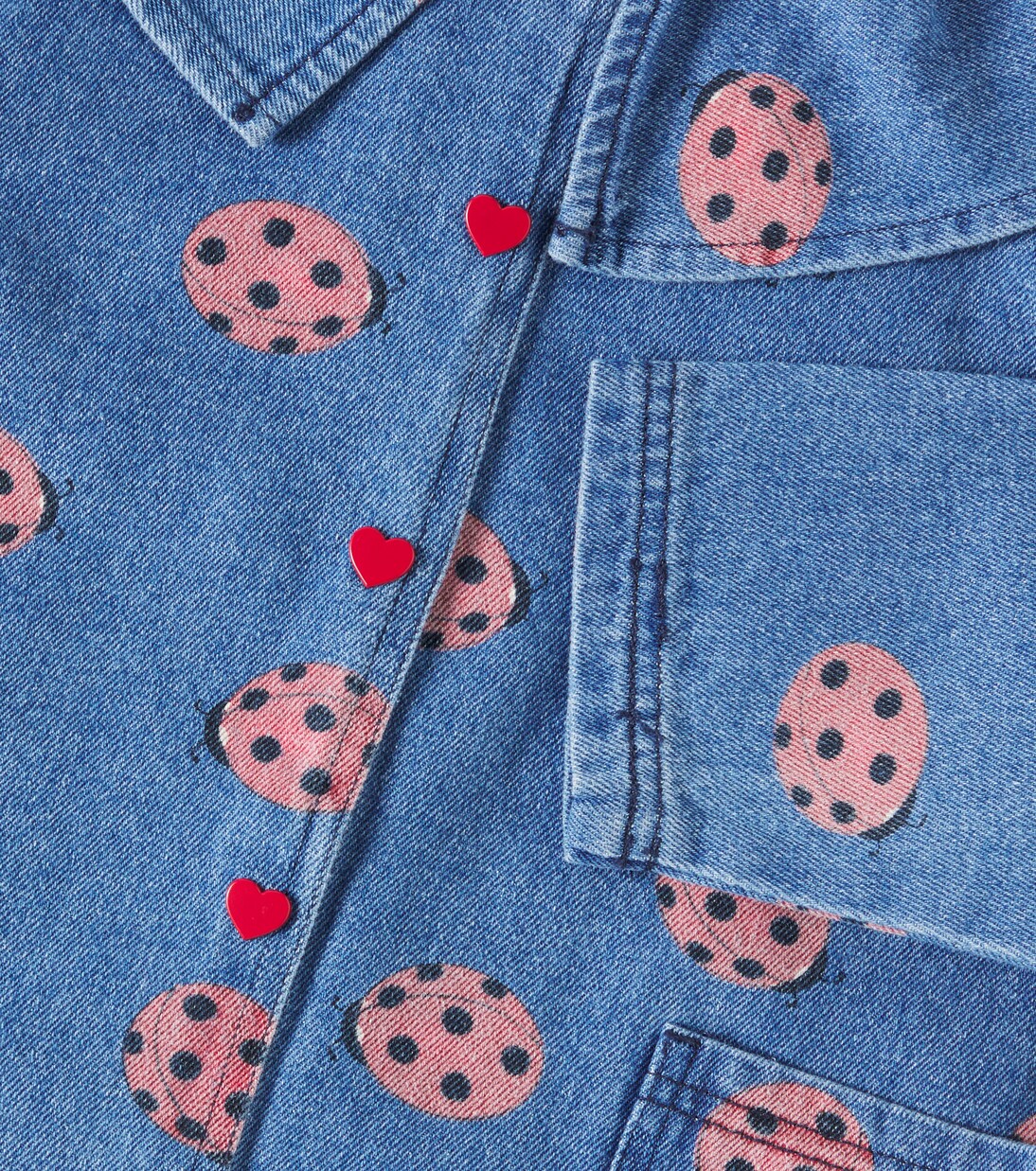 Magot printed denim shirt | Konges Sløjd