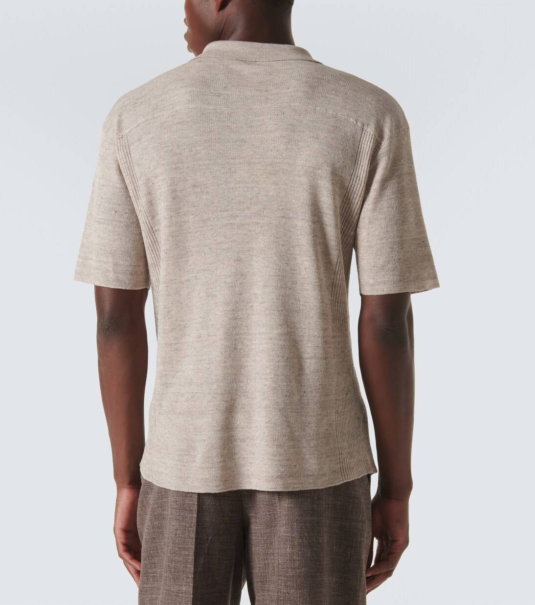 Polo Reggie de mezcla de lino | The Row