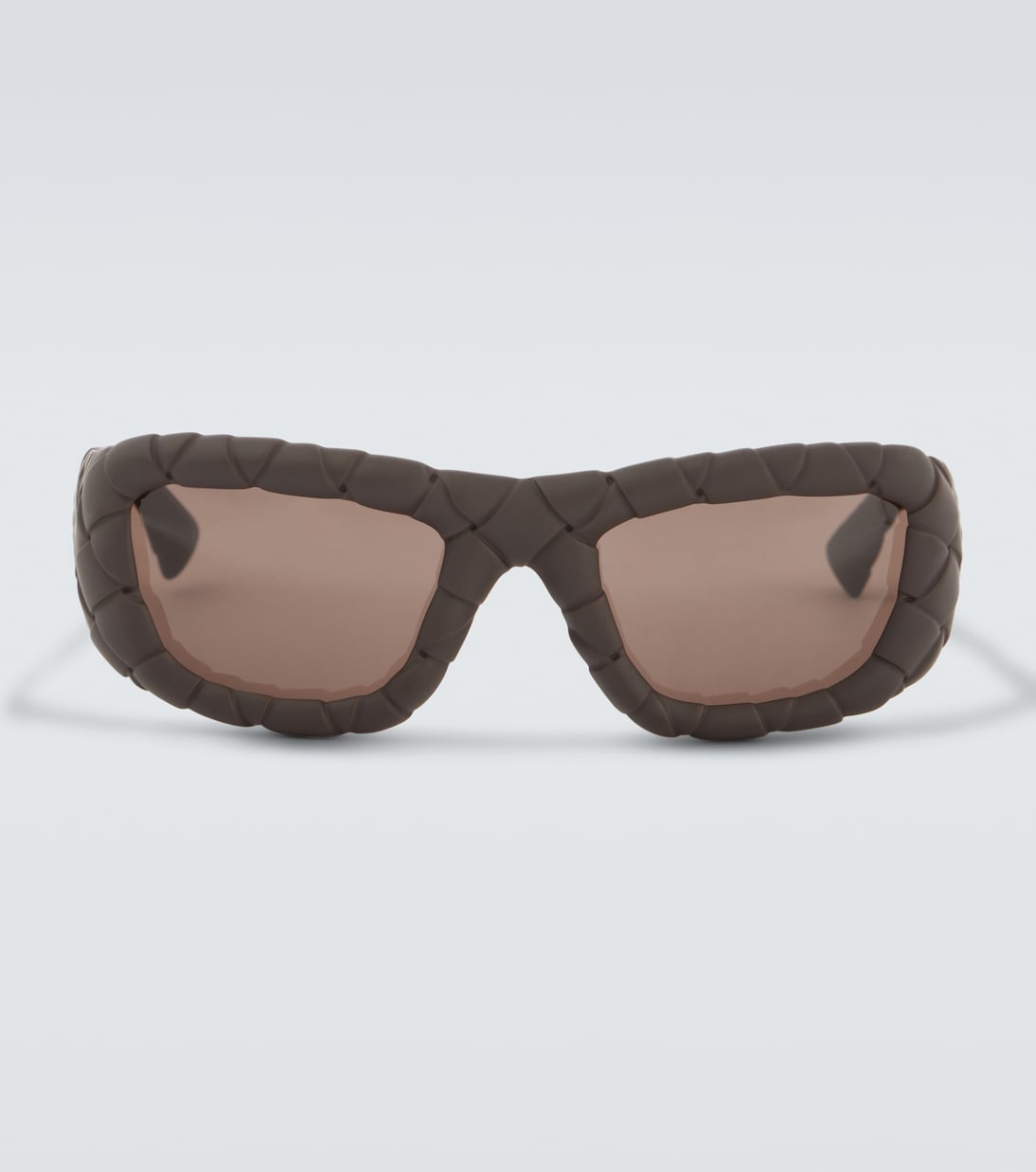 Intrecciato rectangular sunglasses | Bottega Veneta