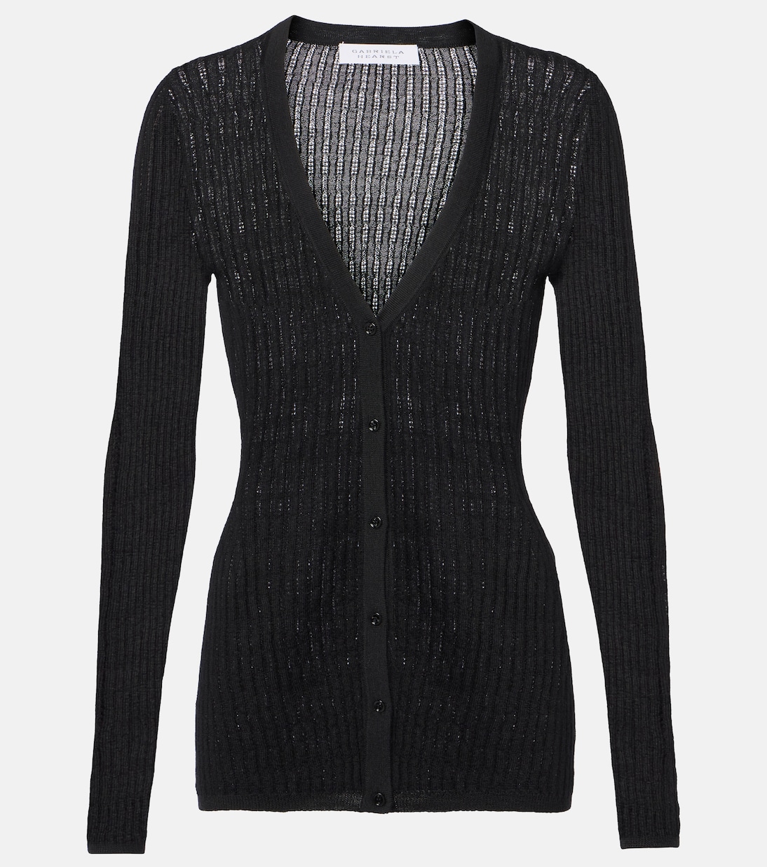 Emma pointelle cashmere and silk cardigan | Gabriela Hearst