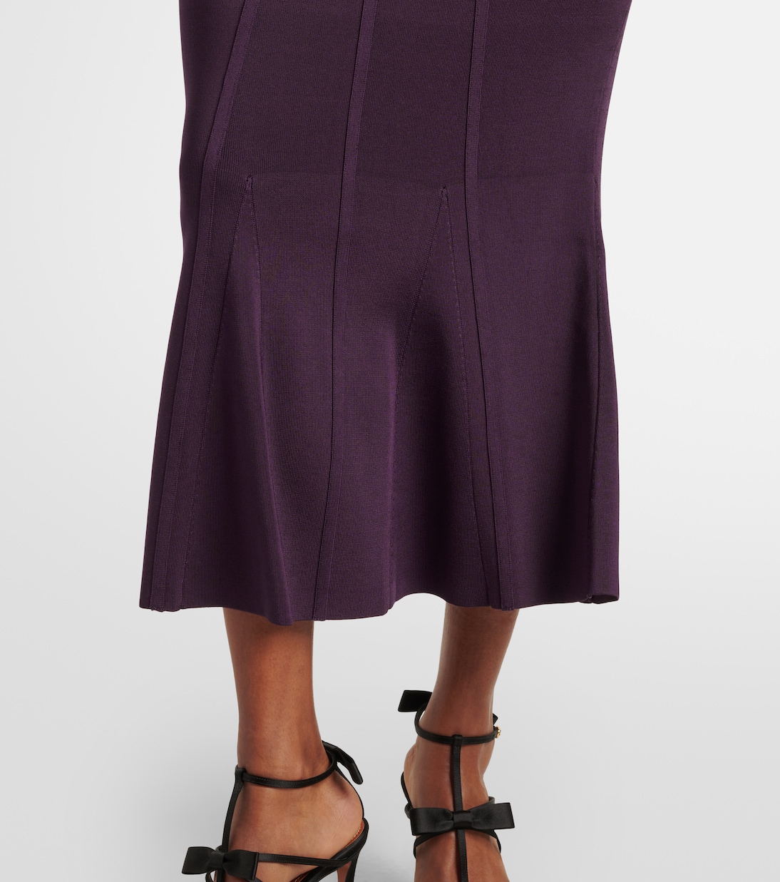 Gonna lunga con peplum | Nina Ricci