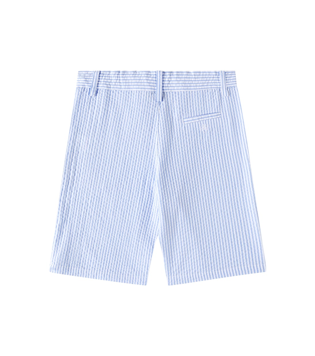 Striped cotton seersucker shorts | Tartine et Chocolat