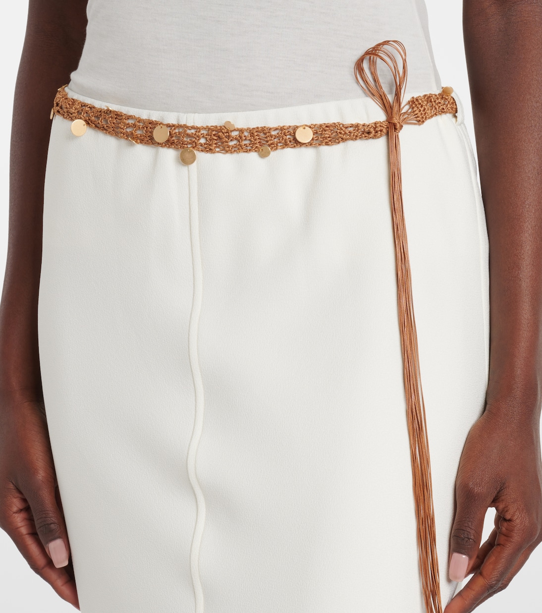 Falda larga de jersey | Xu Zhi