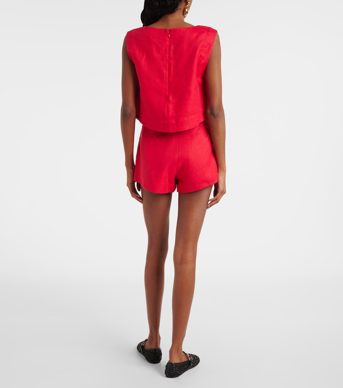 Martina亚麻短款上衣 | Posse