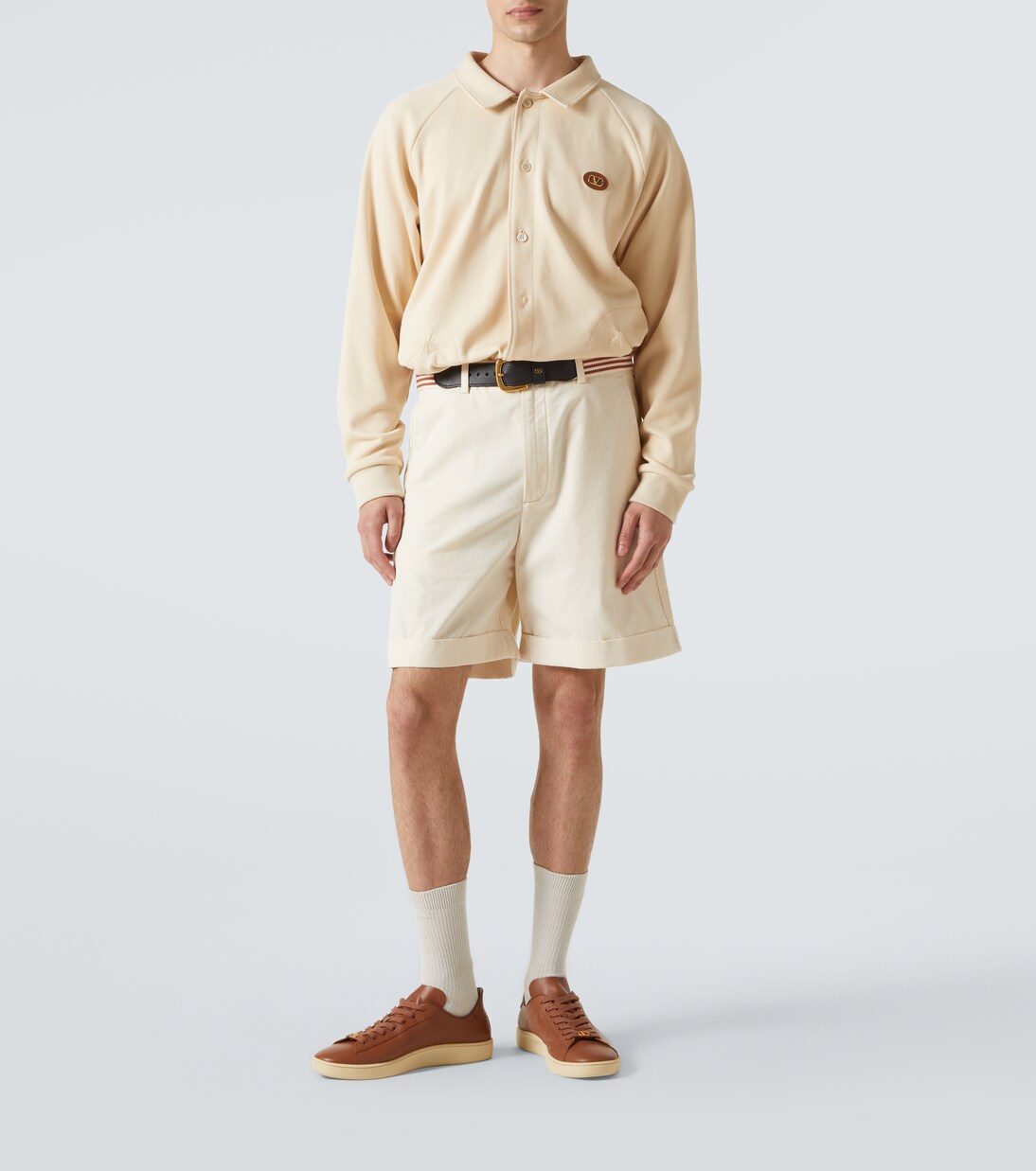 Royco VLogo leather sneakers | Valentino Garavani